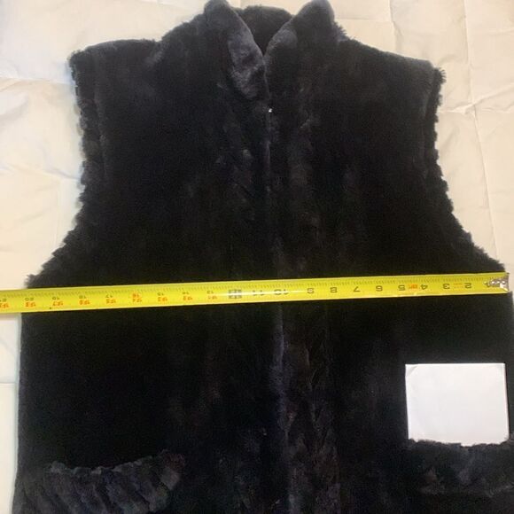 NUTRIA FUR VEST, Sheared, authentication papers included, by MURRAYS/Boston - Picture 15 of 16